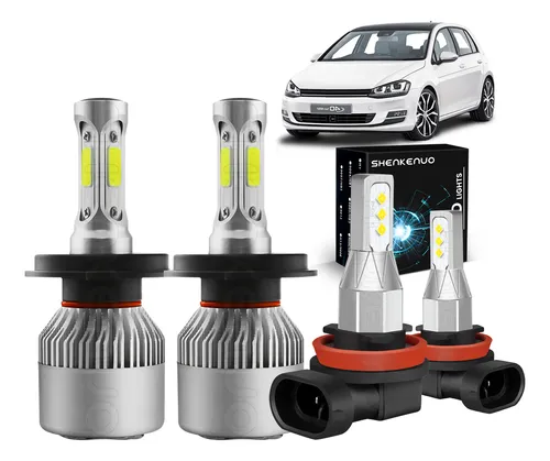 Kit De Faros Delanteros Led Para Nissan Tiida 2007-2015 H4/9