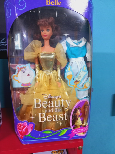 Imagem 1 de 6 de Barbie 1991 Beauty And The Beast Mattel Bela Antiga 80 90