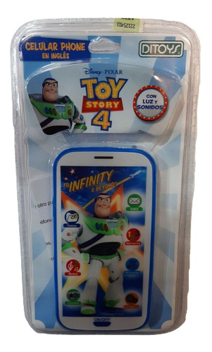 Celular Phone De Toy Story Disney Ditoys Art. 2256