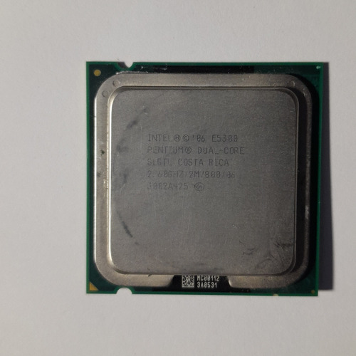 Procesador Intel Pentium E5300 2,6 Ghz 2 Mb Caché Lga775