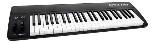 Controlador de teclado midi Amw A49 USB de 49 teclas Velocity Store