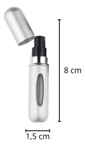 Mini Botella De Perfume Recargable, 5 Ml, Soporte Para Perfu