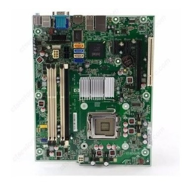 Placa Mãe Hp Elite Compaq 6000 Pro Sff  775 + Processador