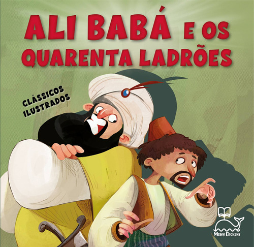 O Ali Babá e os quarenta ladrões, de Galand, Antoine. Editora Faro Editorial Eireli, capa dura em português, 2022