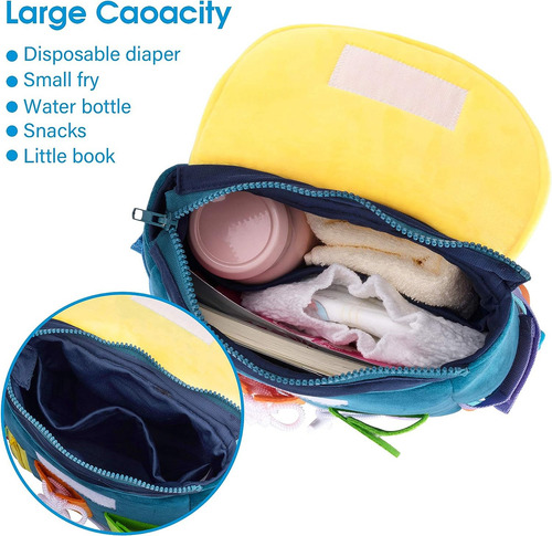 Mochila Para Niños Pequeños Juguete Actividad Aprendizaje