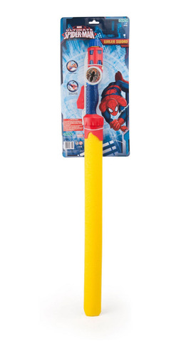 Spiderman Espada De Agua Ditoys Marvel Color Amarillo