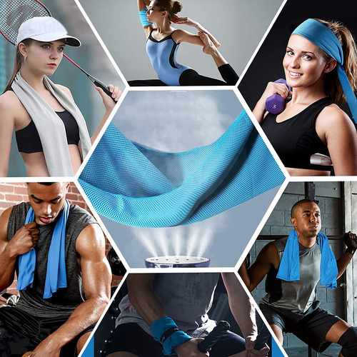 Hel Toalla Refrescante Suave Y Transpirable Para Deportes