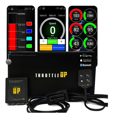 Chip Piloto Automatico Onmotus Throttle Up Universal 