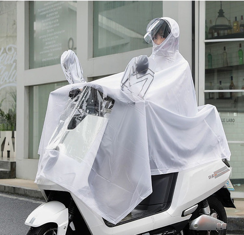 Impermeable Motociclista Con Impresión Moda Personalizada