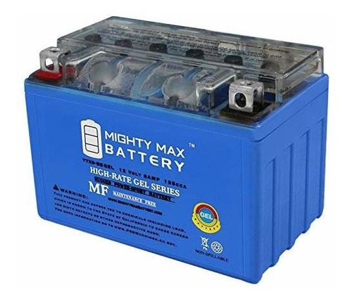 Mighty Max Battery Ytx9-bs Gel Battery Replacement For Royal