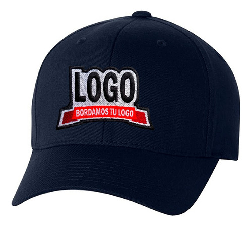 Gorra Bordada Con Tu Logotipo Tipo Parche