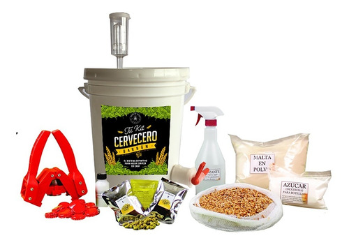 Kit Para Hacer Cerveza 5l Cocción + Asesoría + Membresía