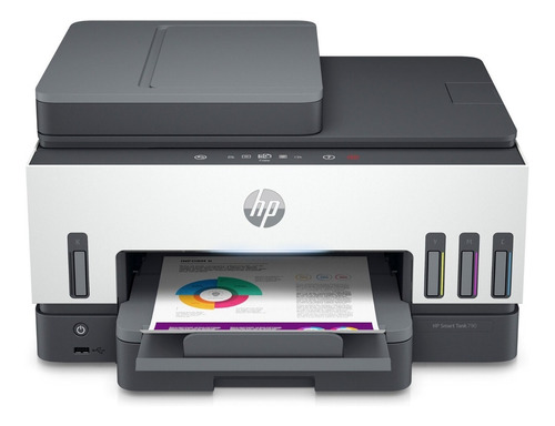 Impresora Hp 790 Smart Tank Multifuncion Color Gris