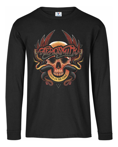 Playera Aerosmith, 100% Algodón Ml