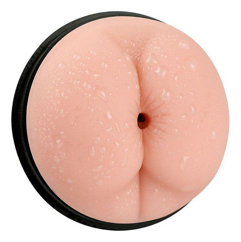Masturbador en forma de linterna con consolador trasero y ano