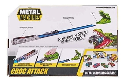 Pista De Carreras Zuru Metal Machines Croc Attack