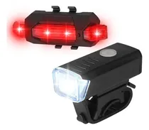 Comprar Luces Bicicleta Delantera Y Trasera Led Recargables Usb
