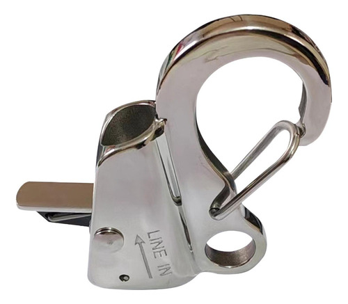 Gancho De Anclaje De Acero Inoxidable, Resistente, Plata