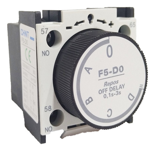 Modulo Retardo Tiempo Off-delay 0.1-3s P Contactor Nc1 Chint