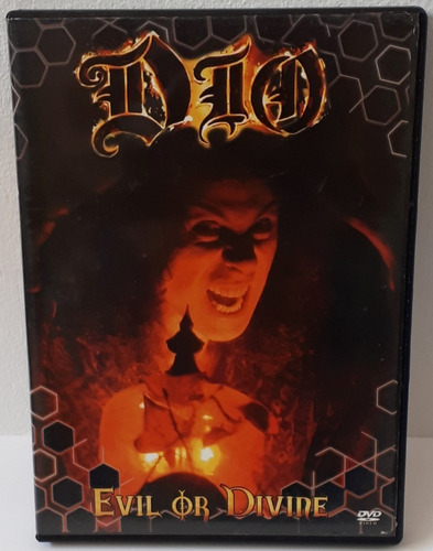 Dvd Dio Evil Or Divine Live Ny / Black Sabbath [rockoutlet]