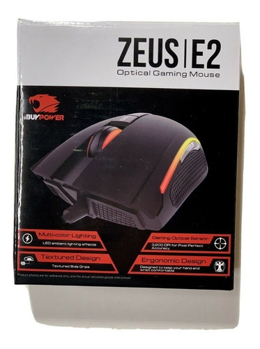 Mouse Gamer Ibuypower Zeus E2 Optico 3200dpi Rgb