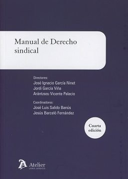 Libro Manual De Derecho Sindical