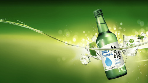 Soju Jinro Coreano Chamisul Fresh 360ml. - 2 Botellas