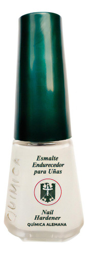 Esmalte Endurecedor Fortalecedor De Uñas Química Alemana Color Brillo Incoloro