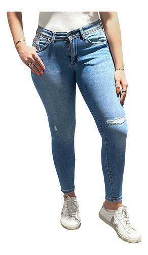Nyd Jeans Mezclilla Mujer Skinny Cómodos Y Juveniles - 236