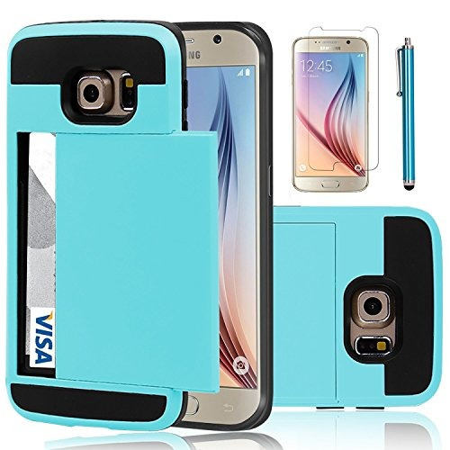 Galaxy S6 Case, Ecâ  ¢ Samsung Galaxy S6 Wallet Case, Híbri