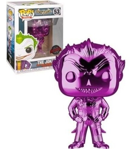 Figura The Joker Batman Special Edition Chrome Purple #53