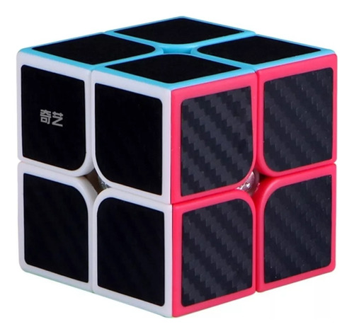 Cubo Rubik Qiyi 2x2 Qidi Fibra De Carbono Carbon Speed
