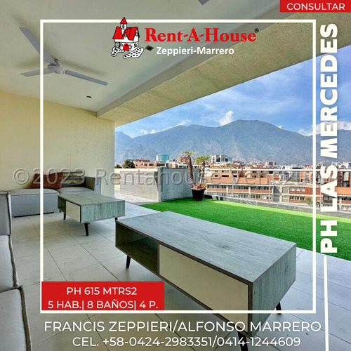 Lujoso Pent House En Venta Las Mercedes Mls#22-32753 Francis Zeppieri 16-04