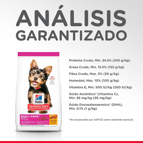 Imagen 4 de 7 de Alimento Hill's Puppy Razas Pequeñas 7.0 Kg