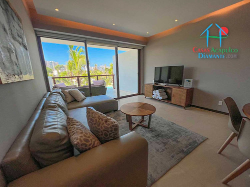 Cad La Isla Fiji V3. Vacaciones Perfectas En Acapulco Diamante: Cómodo Departamento Con Vista A La Alberca