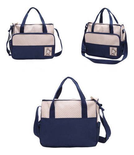 Juego De Bolsas De Pañales 5 Bolsas Mochila De Viaje Multius