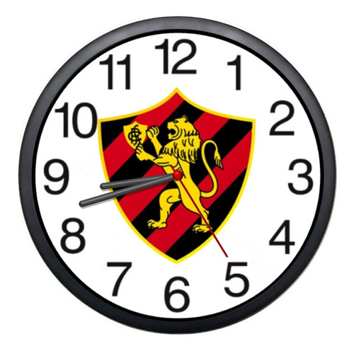 Relógio Parede Decorativo Sport Clube Recife Times Futebol