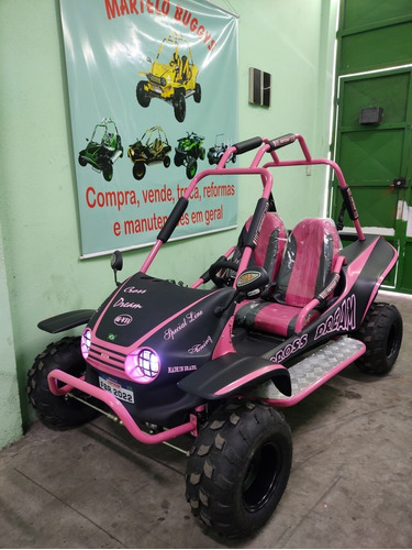 Míni Buggy Cross Dakar Vermelho Também Peças E Manutenção  !