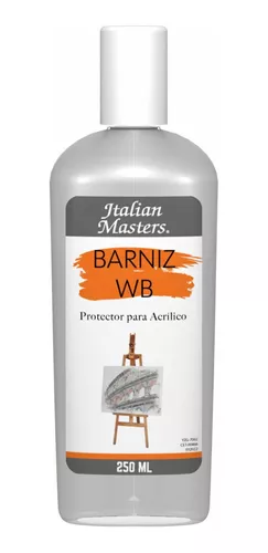 Barniz Brillante Acrílico Para Pintura Acrilica 250ml