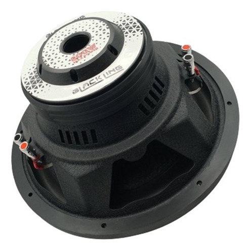 Subwoofer O Bajo 10 Doble Bobina 600w /250rms Audio Black