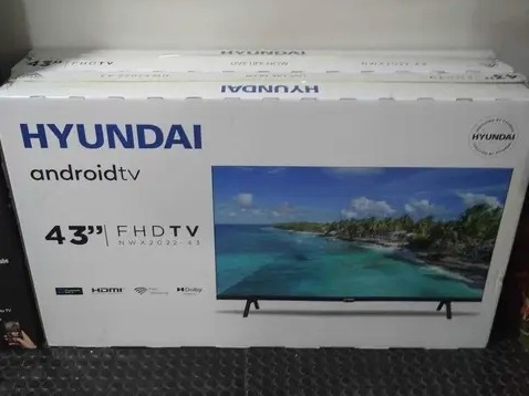 Imagen 3 de 5 de Smart Tv 43 Pulgadas Hyundai Hd Android Wifi Netflix Youtube