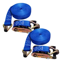 Comprar Kit Azul Par Sinta Amarrar Carga + Catraca 5 Ton 9m Caminhão no Mercado Livre