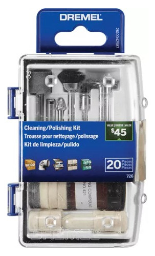 Kit De Limpieza Pulido Dremel 726 01 20pzas