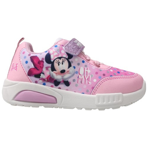 Zapatillas Niñas Footy 0320 Minnie Luz Al Pisar 23/28*shubox