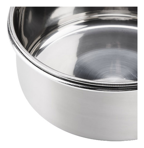 Comedero De Acero Inoxidable Para Comida Y Agua Para Pájaros