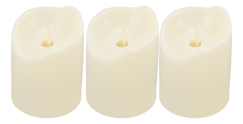 Vela De Plástico Sem Chama Led Swing Candle