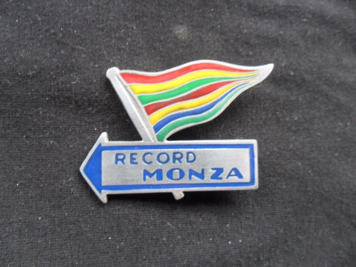 Escudo Record Monza Abarth Fiat Insignia Zagato
