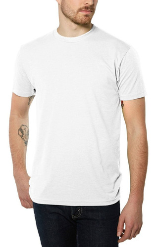 Camiseta Lisa 100% Algodão Fio 30.1 Cardado