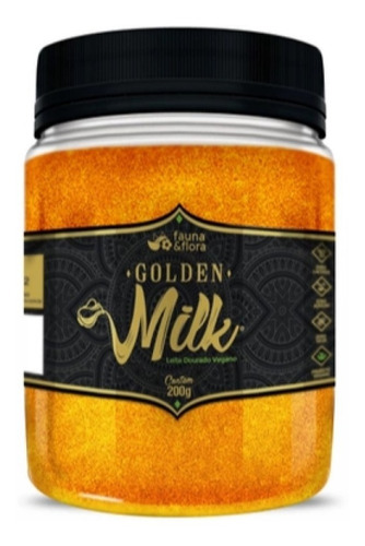 Golden Milk Leite Dourado Vegano Milenar 200g Fauna & Flora