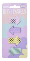 Comprar Set De Notas Adhesivas Pastel Mooving Blocks Flecha